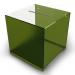 Suggestion Box - Green with Clear Edges