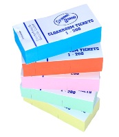 Cloakroom Tickets